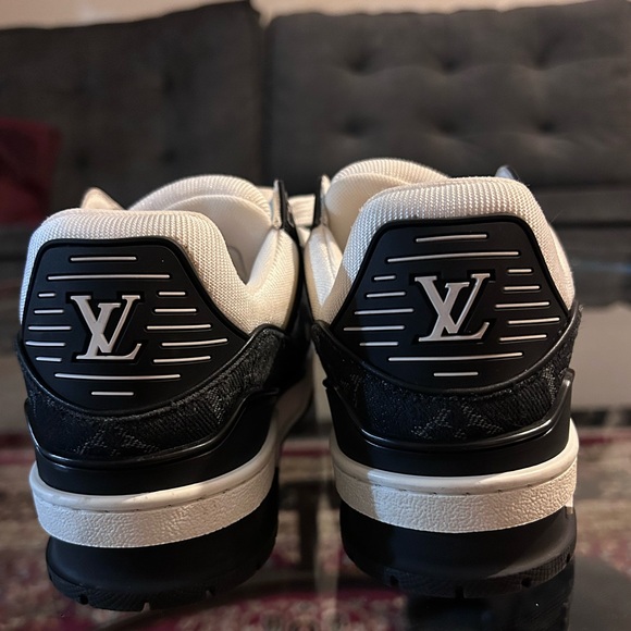 Louis Vuitton Monogram Trainer Sneakers 36 w/ COA - Picture 12 of 17